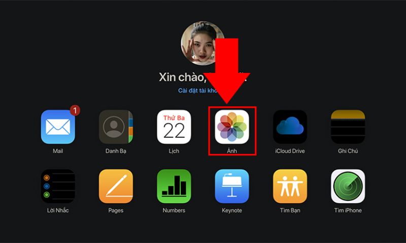 Khôi phục ảnh đã xóa bằng iCloud