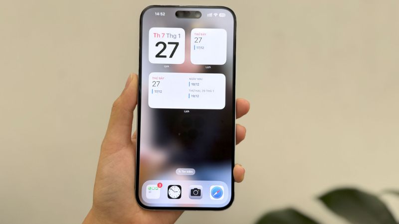 cách cài lịch âm trên iphone