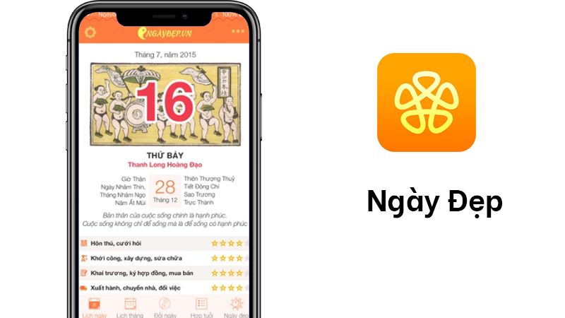 App Xem Ngày Đẹp – Lịch Vạn Niên