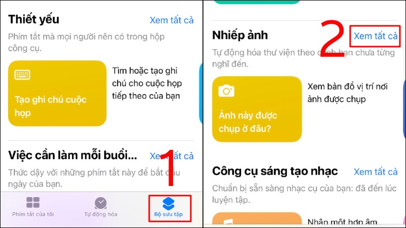 Cách ghép 2 ảnh trên iPhone