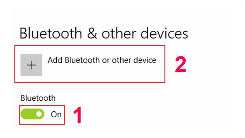 Add Bluetooth or other devices