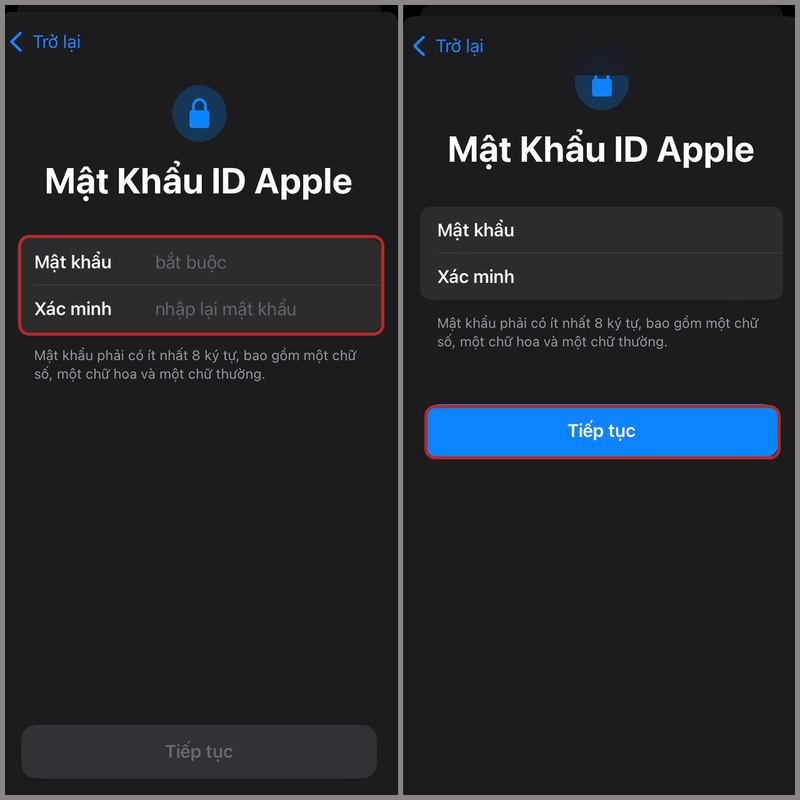 nhập khẩu id apple