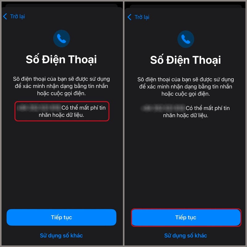 cách tạo icloud trên iphone 6 - cập nhật số điện thoại