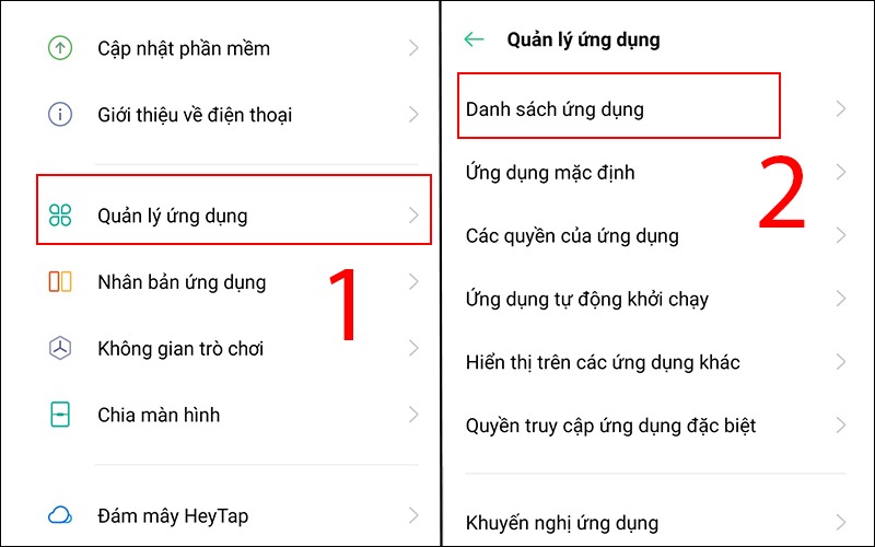 Tắt chế độ an toàn trên điện thoại