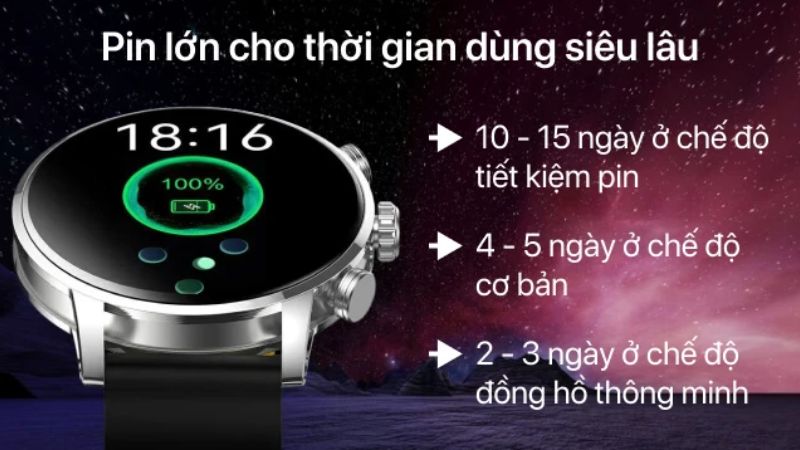Pin bền bỉ, sử dụng lâu dài