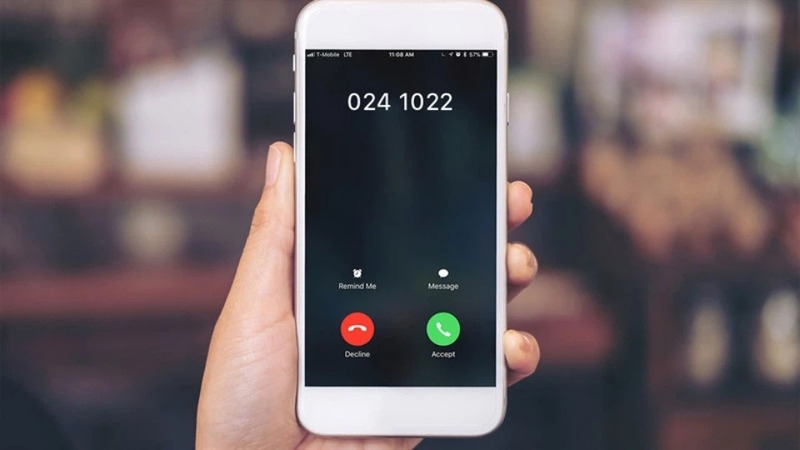 cách chặn đầu số 024 trên iPhone
