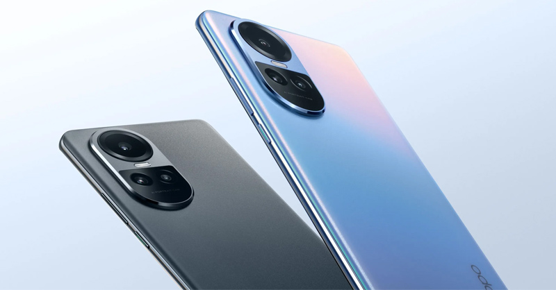 OPPO Reno10 5G có thiết kế siêu mỏng chỉ 7.99 mm