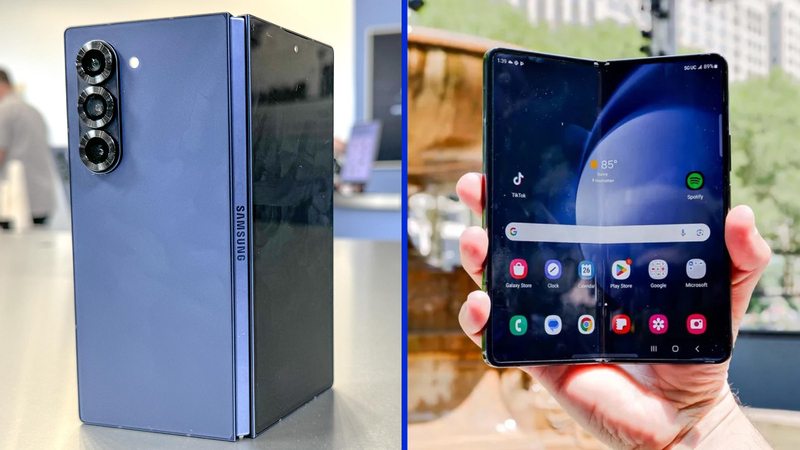 Lưu trữ bộ nhớ Galaxy Z Fold6 vs Galaxy Z Fold5 lớn