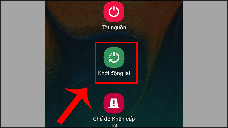Khởi động lại máy khi không vào được game