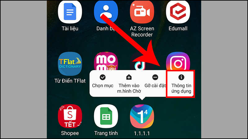 giải phòng dung lượng để hạn chế không vào được game