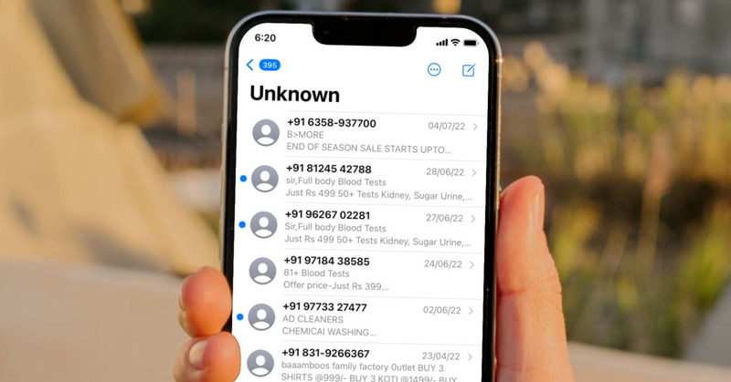 Lượng lớn trang spam, tin nhắn lạ, quảng cáo xuất hiện trên thiết bị