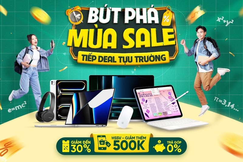 BỨT PHÁ MÙA SALE, TIẾP DEAL TỰU TRƯỜNG