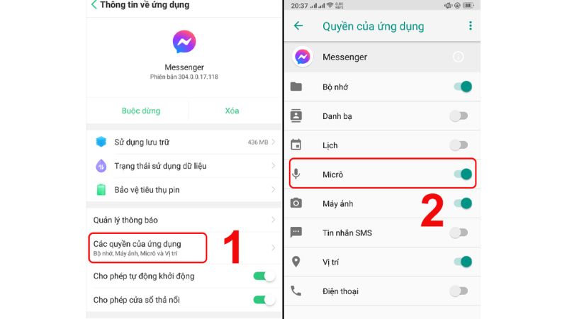 sửa lỗi mic bị vọng trên điện thoại