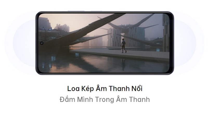Hệ thống loa kép mang đến trải nghiệm âm thanh sống động