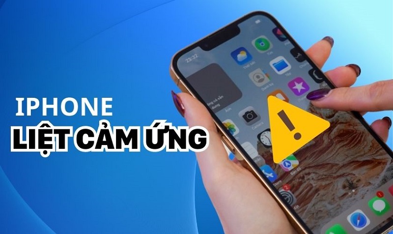 Có nhiều nguyên nhân khiến iPhone bị liệt cảm ứng