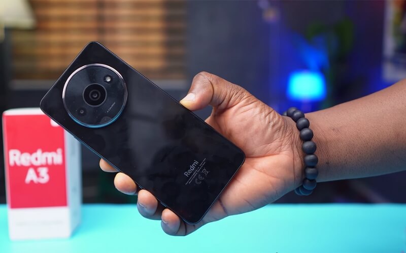 Camera của chiếc Xiaomi Redmi A3 tích hợp AI