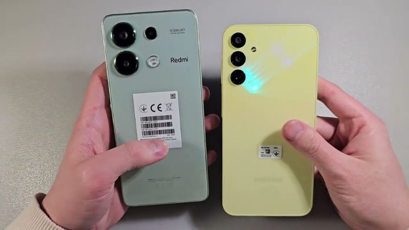 Samsung A15 vs Redmi Note 13
