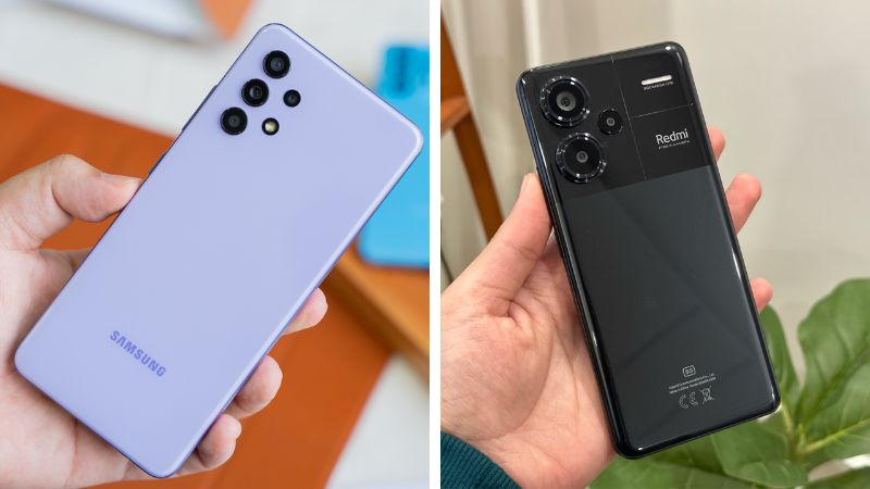 Samsung A15 vs Redmi Note 13