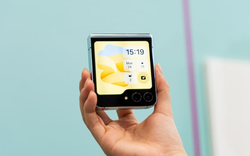 Samsung Galaxy Z Flip5 sở hữu màn hình tuyệt đẹp