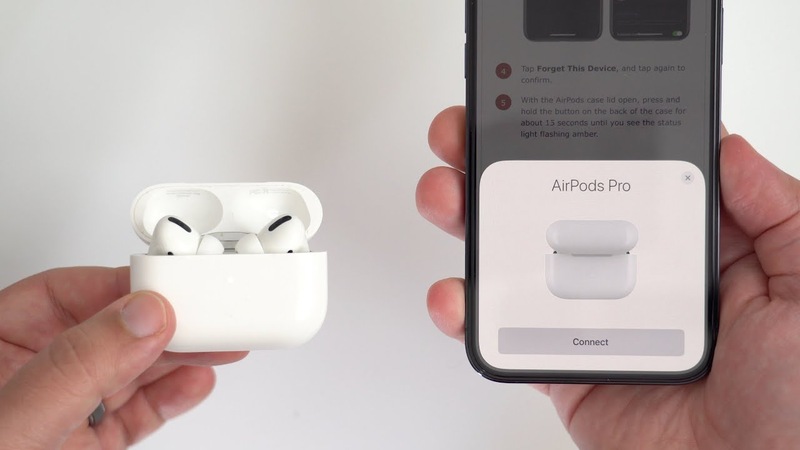 Kết nối lại AirPod với thiết bị