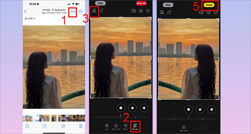 Cách sửa camera bị ngược trên iPhone