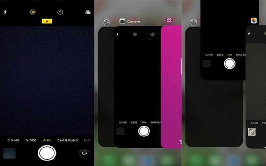 Cách sửa camera điện thoại bị lỗi iPhone chỉ hiện màu đen