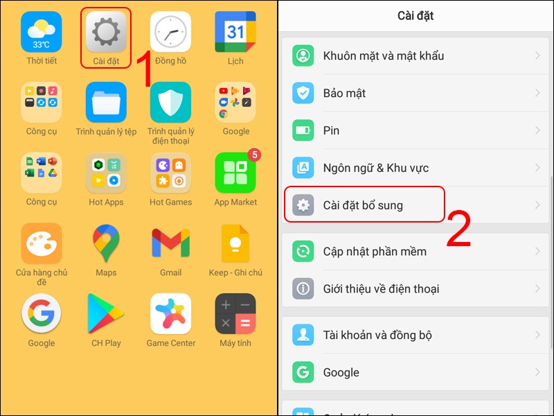 Cách tắt nguồn Oppo A38