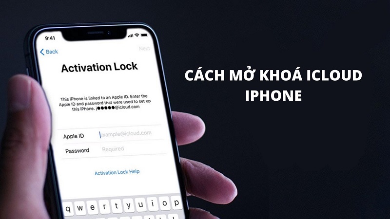 Dựa vào server của hãng để mở khóa iCloud