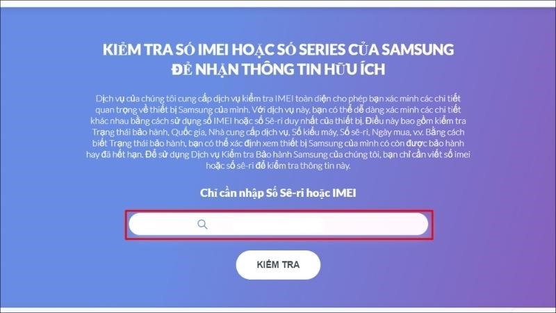 Kiểm tra qua Website iUnlocker