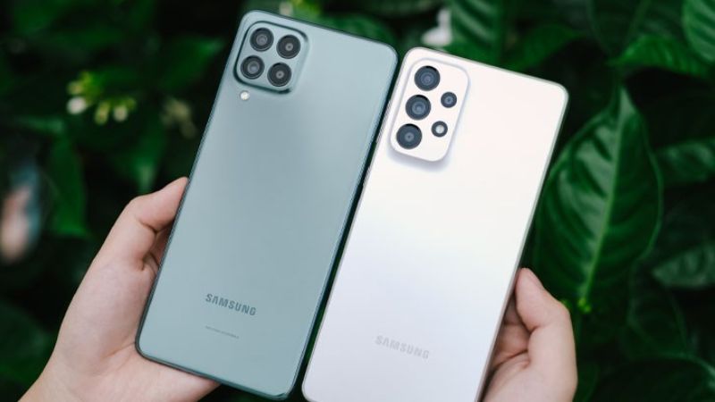 so sánh samsung dòng a và m