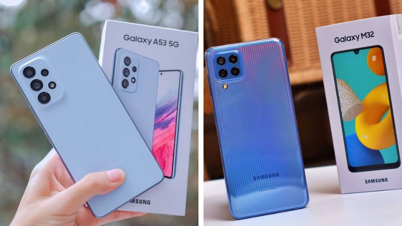 so sánh samsung dòng a và m