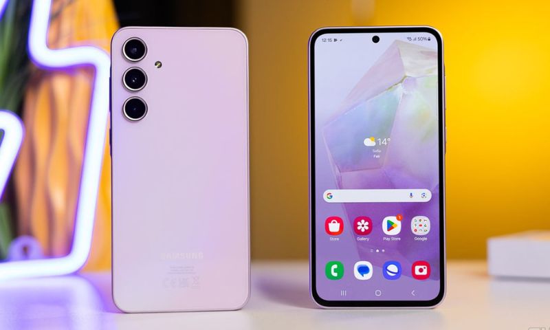 Samsung A35 sở hữu thiết kế ấn tượng với đa dạng các phiên bản màu sắc khác nhau