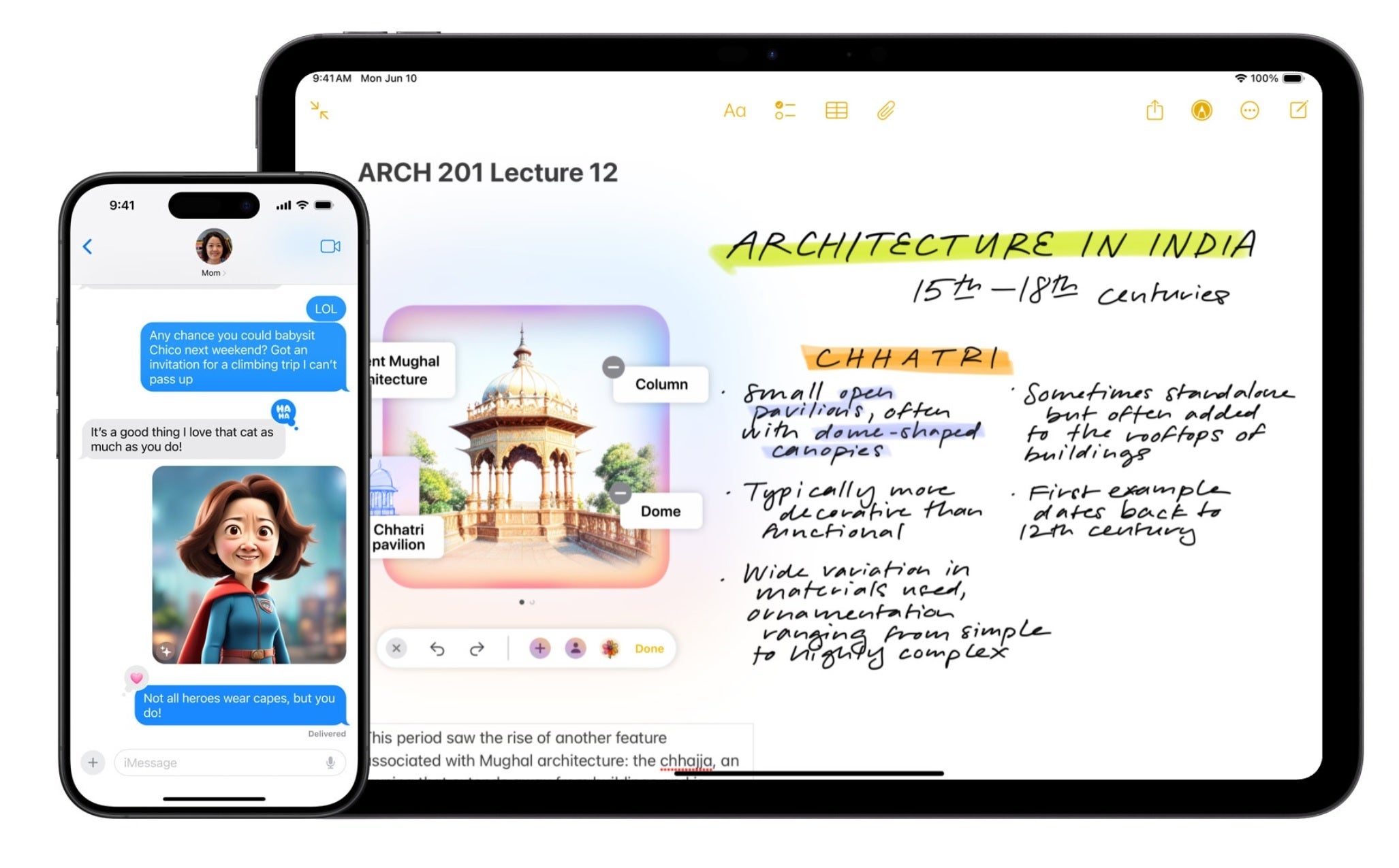 Yêu cầu Apple Intelligence tạo một hình ảnh từ hư không