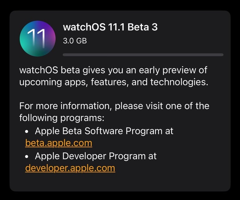 Apple rút watchOS 11.1 beta 3