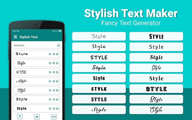 app Stylish Text Maker