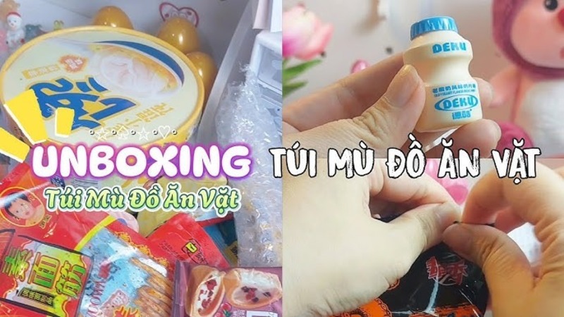 Túi mù đồ ăn vặt