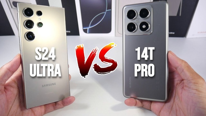 xiaomi 14T Pro vs galaxy S24 ultra