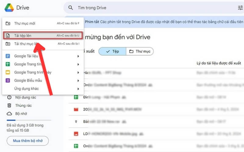 Share file excel cho nhiều người cùng chỉnh sửa qua Google Drive