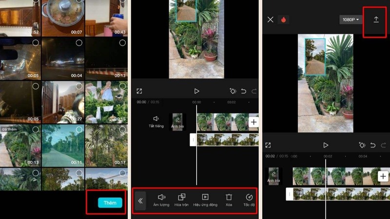 Cách ghép video chạy song song trên CapCut 3