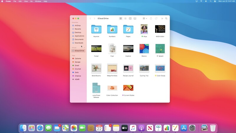 Làm quen với giao diện macOS