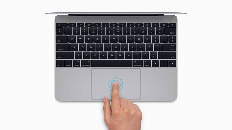 Cách sử dụng trackpad và bàn phím trên MacBook