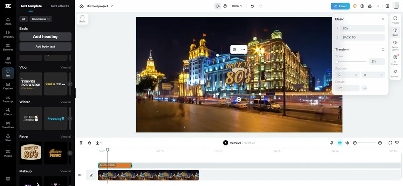 Cách sử dụng CapCut online để chỉnh sửa video 2