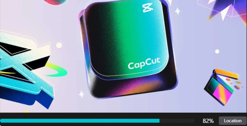 hoàn tất tải từ trang chính thức CapCut