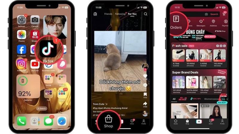 Trả hàng hoàn tiền TikTok 