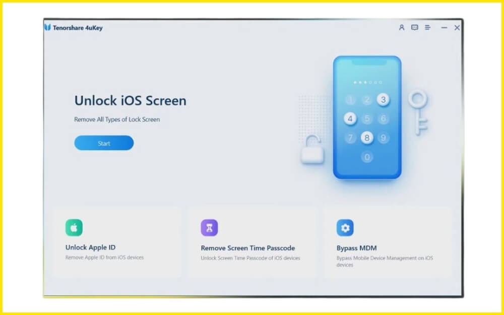 Mở khóa iPhone dễ dàng với phần mềm Tenorshare 4uKey
