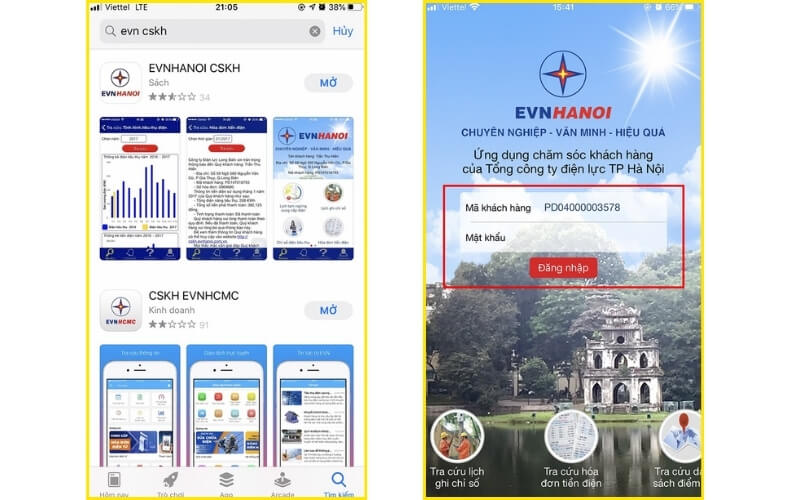 Tra cứu hóa đơn tiền điện qua ứng dụng EVN Mobile