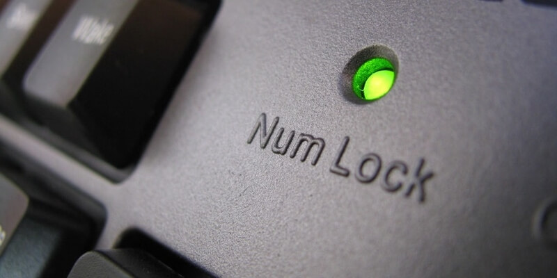 Khắc phục sự cố phím không gõ được bằng cách bật phím NumLock