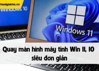cách quay màn hình máy tính win 11