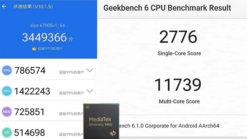 dimensity 9400 vs snapdragon 8 gen 4