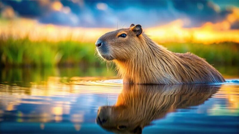 Chân dung Capybara